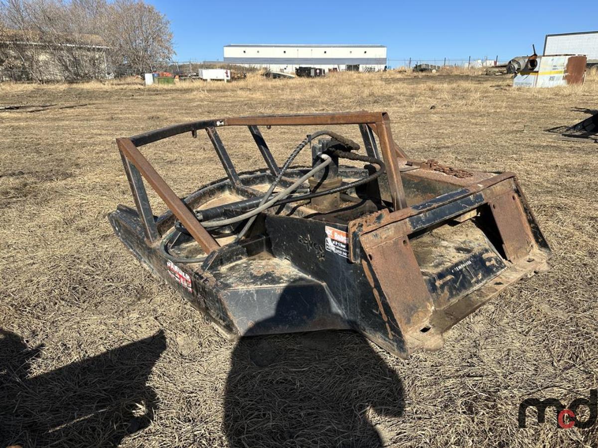 Davco 6' Brush Cutter Skid Steer Attachment